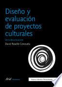 Libro Diseño y evaluación de proyectos culturales