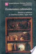 Libro Economías coloniales