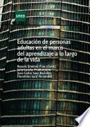 Libro Educación de personas adultas en el marco del aprendizaje a lo largo de la vida