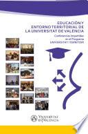 Libro Educación y entorno territorial de la Universitat de València