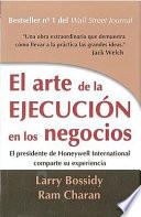 Libro El Arte de La Ejecucion/ Execution