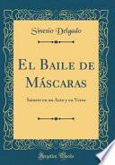 Libro El Baile de Máscaras