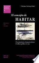 Libro El concepto de HABITAR