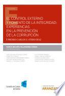 Libro El control externo y fomento de la integridad: experiencias en la prevención de la corrupción