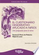 Libro El cuestionario desiderativo aplicado a niños