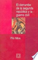 Libro El derrumbe de la segunda república y la guerra civil