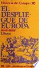 Libro El despliegue de Europa, 1648-1688