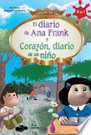 Libro El Diario de Ana Frank y Corazón Diario