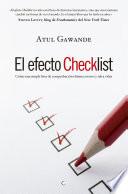 Libro El efecto Checklist