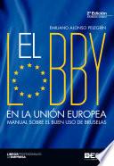 Libro El lobby en la Unión Europea