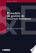 Libro El modelo de gestión de recursos humanos