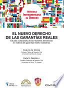 Libro El nuevo derecho de las garantías reales