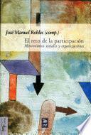 Libro El reto de la participación