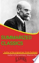 Libro EMILE DURKHEIM: SUMMARIZED CLASSICS