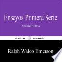 Libro Ensayos Primera Serie