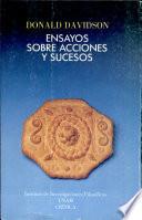 Libro Ensayos sobre acciones y sucesos