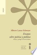 Ensayos sobre poética y política. Edición y prólogo de Gerardo Muñoz