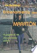 Libro ENTRENAMIENTO PARA MARATÓN