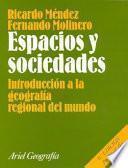Libro Espacios y sociedades