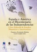Libro España y América en el Bicentenario de las Independencias