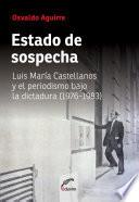 Libro Estado de sospecha