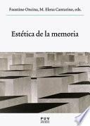 Libro Estética de la memoria