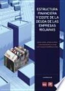 Libro Estructura financiera y coste de la deuda de las empresas riojanas