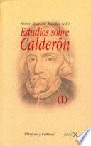 Libro Estudios sobre Calderón