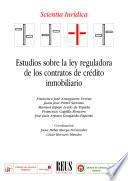 Libro Estudios sobre la Ley reguladora de los contratos de crédito inmobiliario