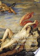 Libro EUROPA Y ESPAÑA EN EL PENSAMIENTO DE LUIS DÍEZ DEL CORRAL