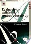 Libro Evaluación y calidad de centros educativos