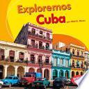Libro Exploremos Cuba (Let's Explore Cuba)