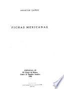 Libro Fichas mexicanas