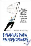 Libro Finanzas para emprendedores