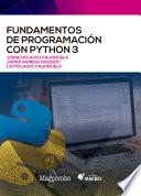 Libro Fundamentos de programación con Python 3
