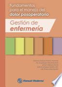 Libro Fundamentos para el manejo del dolor posoperatorio