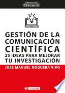 Libro Gestión de la comunicación científica