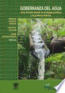 Libro Gobernanza del agua