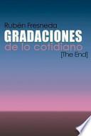 Libro Gradaciones de lo cotidiano / Gradations of everyday life