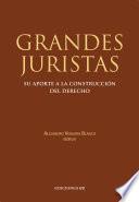 Libro Grandes juristas