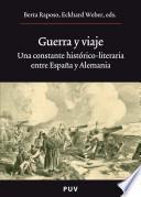 Libro Guerra y viaje