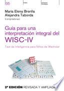 Libro Guía para una interpretación integral del WISC- IV