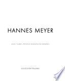 Libro Hannes Meyer