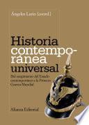 Libro Historia contemporánea universal