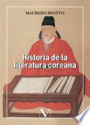 Libro Historia de la literatura coreana