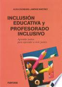 Libro Inclusión educativa y profesorado inclusivo