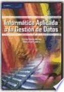 Libro Informática aplicada a la gestión de datos