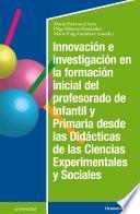 Libro Innovación e investigación en la formación inicial del profesorado de infantil y primaria