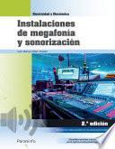 Libro Instalaciones de megafonía y sonorización 2.ª edición 2022
