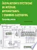 Libro Instalaciones eléctricas de interior, automatismos y cuadros eléctricos